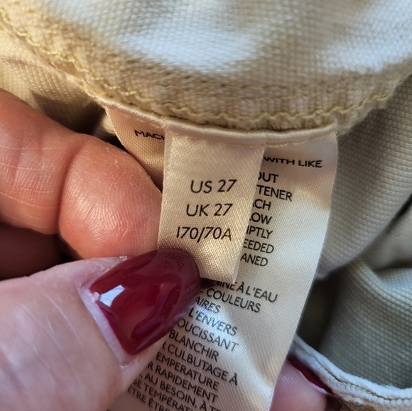 Anthropologie The Wanderer Camo button fly women's 27 cargo pants - Picture 7 of 16